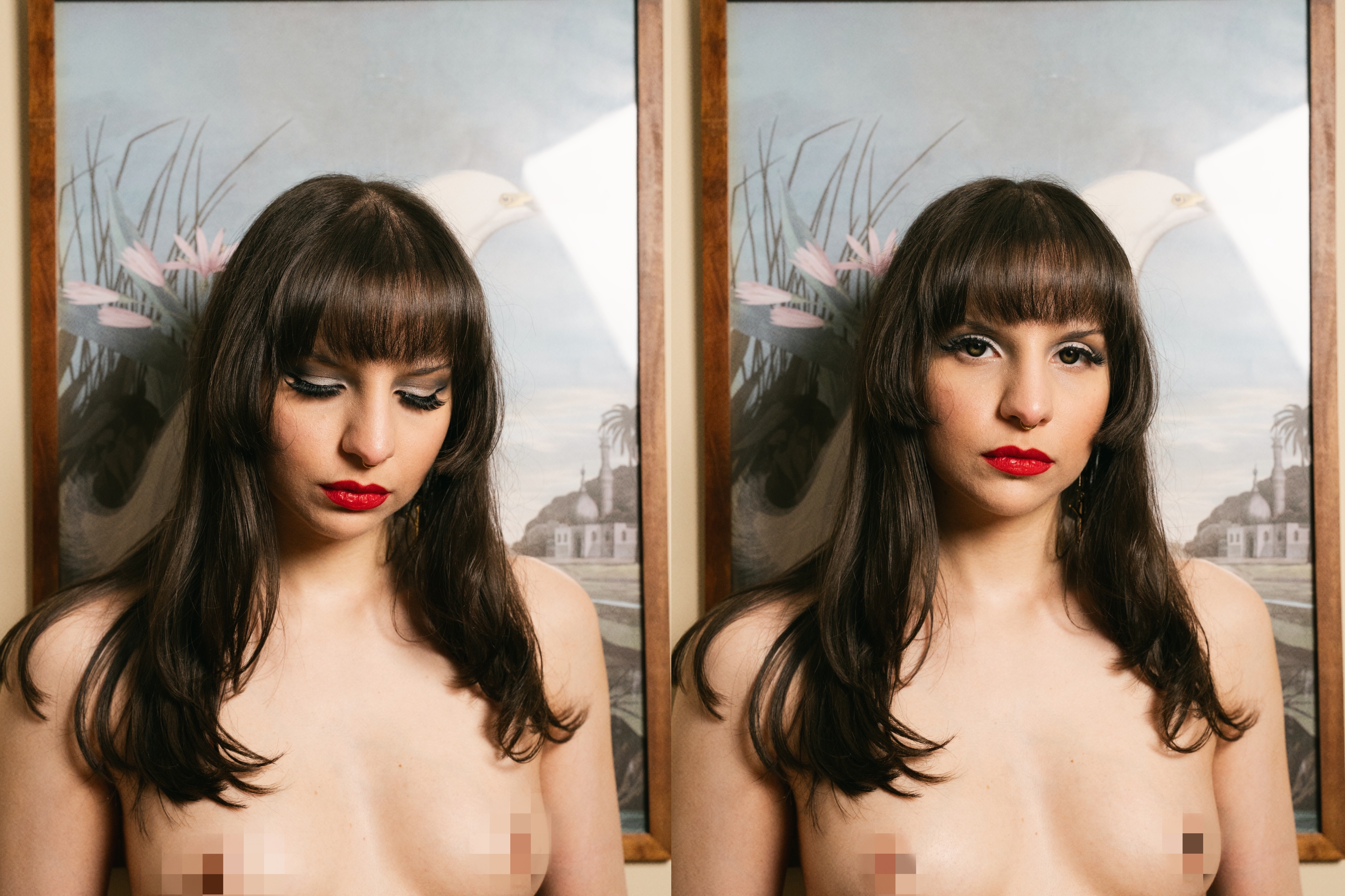 There’s a mark on my skin.